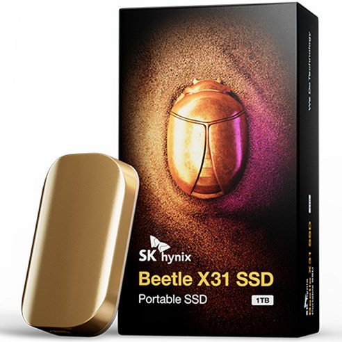 SK하이닉스 Beetle X31 DRAM 탑재 외장 SSD, SKHPU3-001T, 1024GB