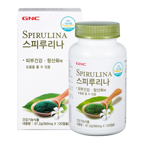 GNC 스피루리나 60일분 120정