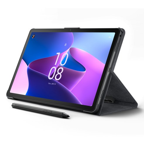 레노버 Tab M10 Plus 3세대 태블릿PC + 펜 + 케이스 세트, 128GB, Wi-Fi