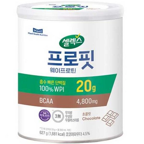 셀렉스 프로핏 웨이프로틴 파우더 초콜릿