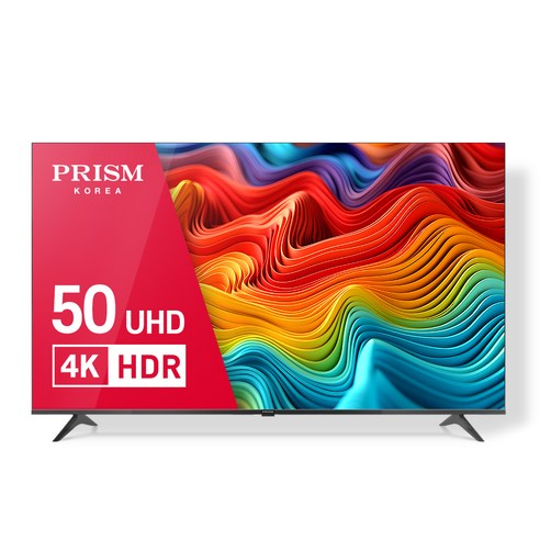 프리즘 4K UHD LED TV 스탠드형 127cm 50인치