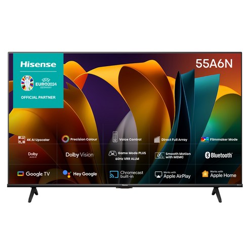 하이센스 A6 4K UHD LED 스마트TV 55인치