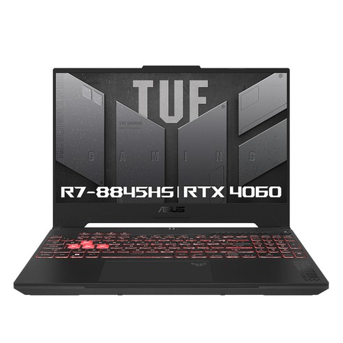 에이수스 2024 TUF 게이밍 A15 라이젠7 지포스 RTX 4060